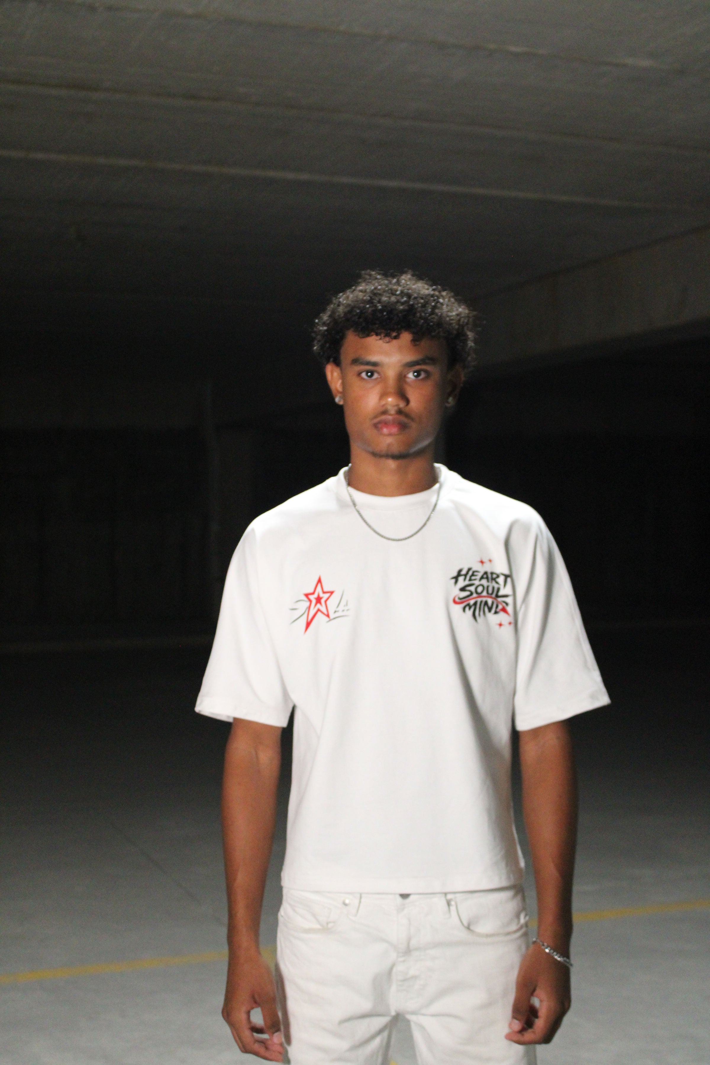 Synced Series - White Tee