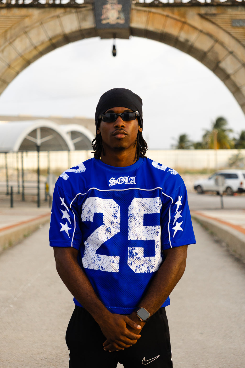 All Star - Ultra Blue Mesh Tee (2 WK Delivery Time)