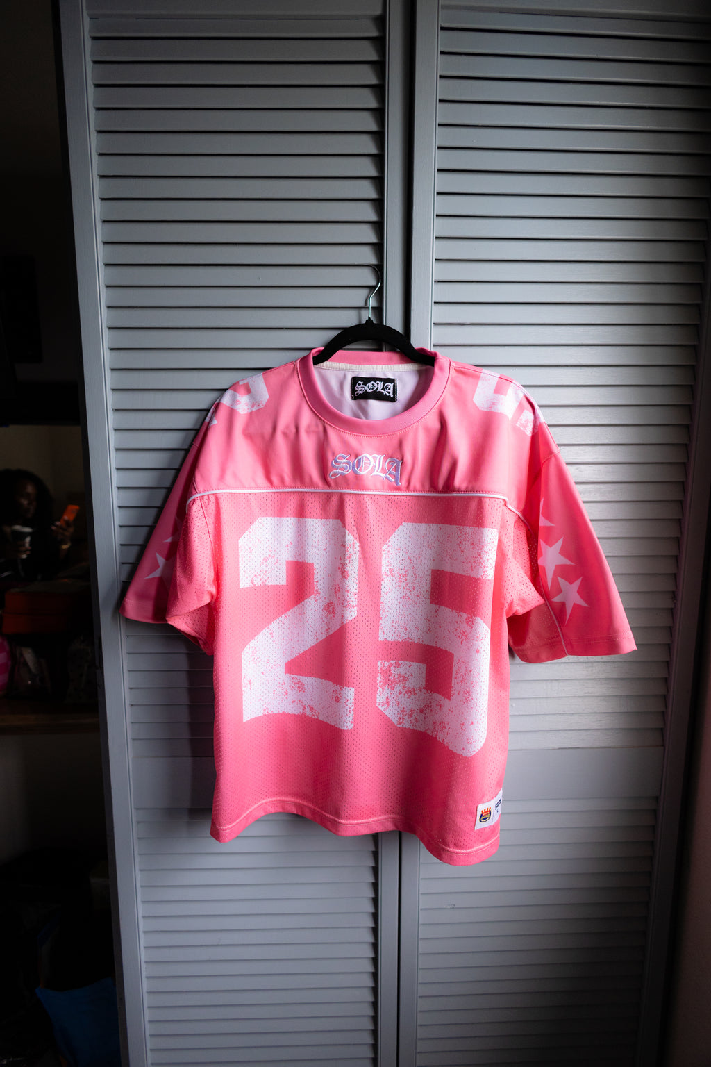 All Star - Pink Mesh Tee (2 WK Delivery Time)