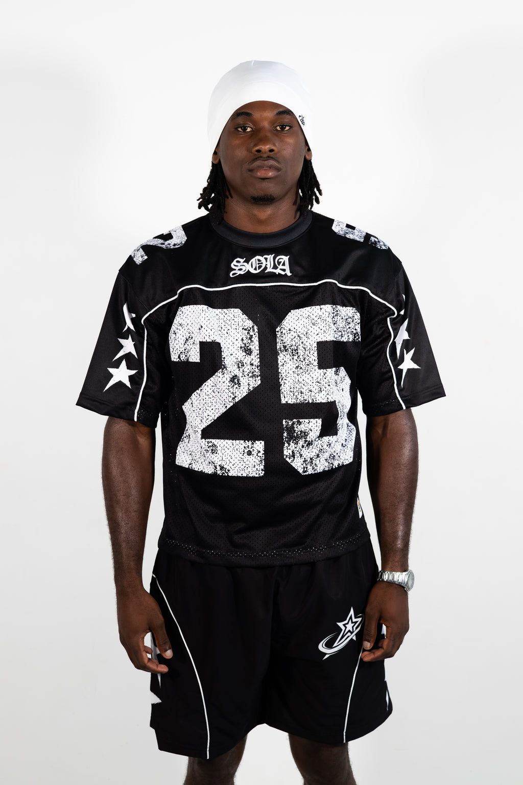 Frosted Skull Cap - White