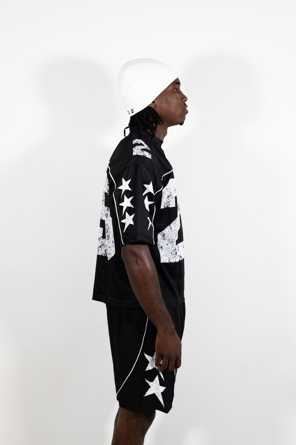 All Star - Black Mesh Tee