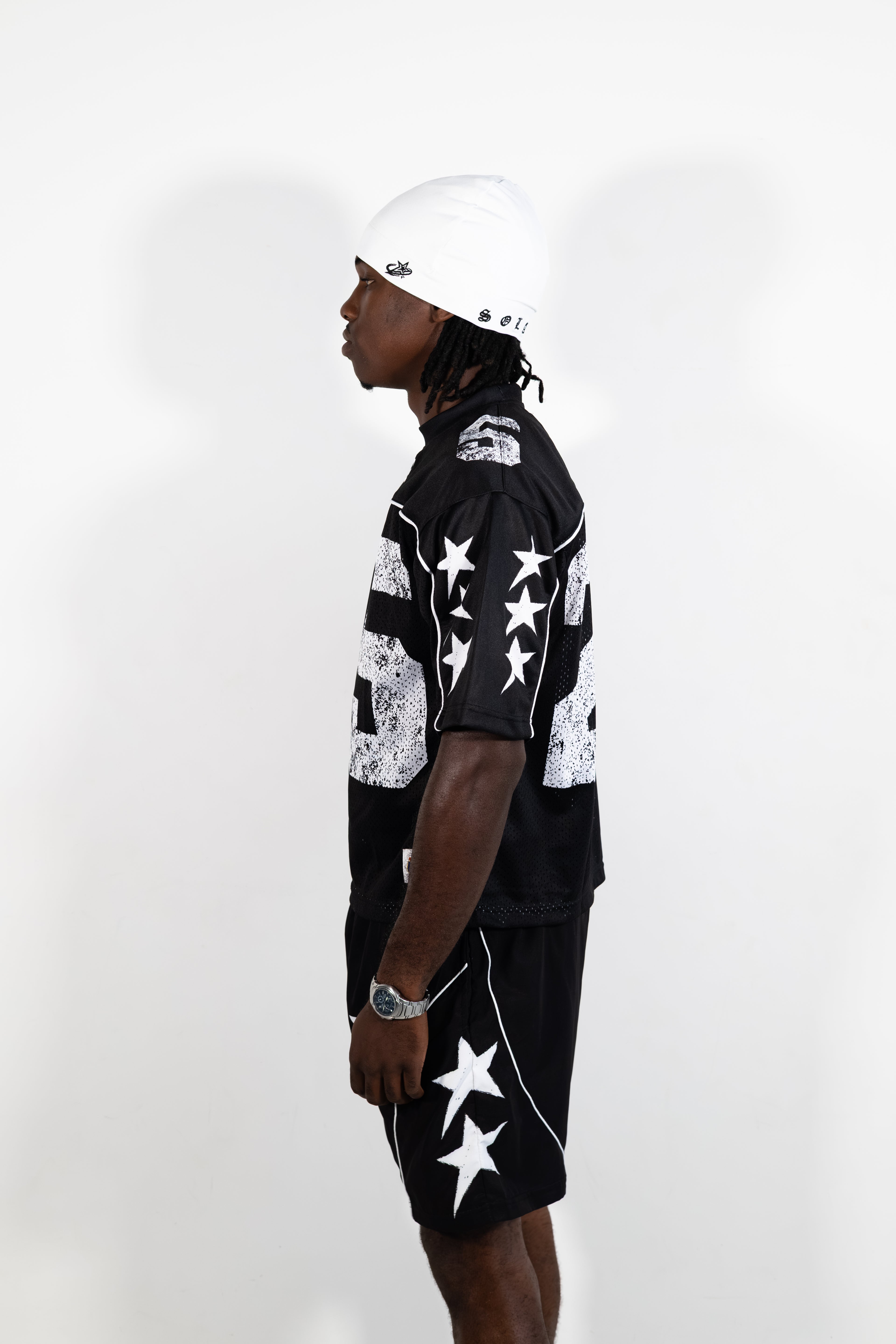 Frosted Skull Cap - White
