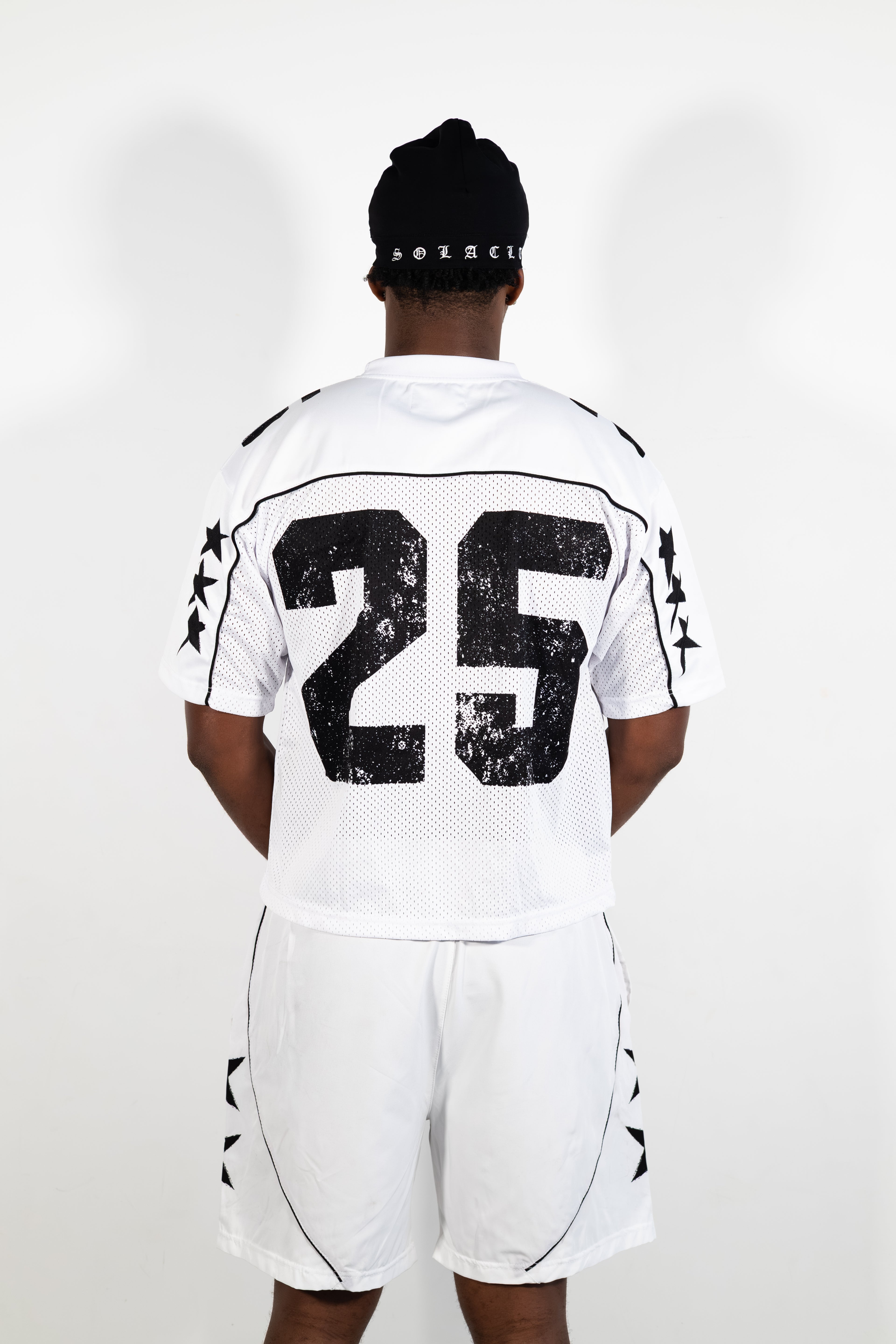 All Star - White Mesh Tee