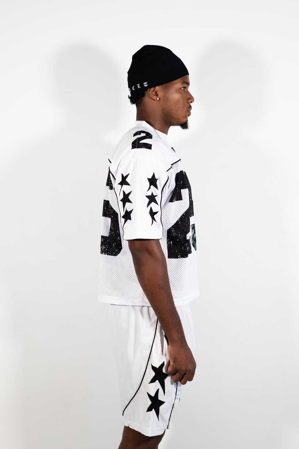 All Star - White Mesh Tee