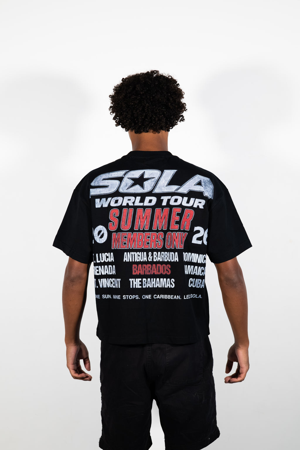 World Tour - Black Tee