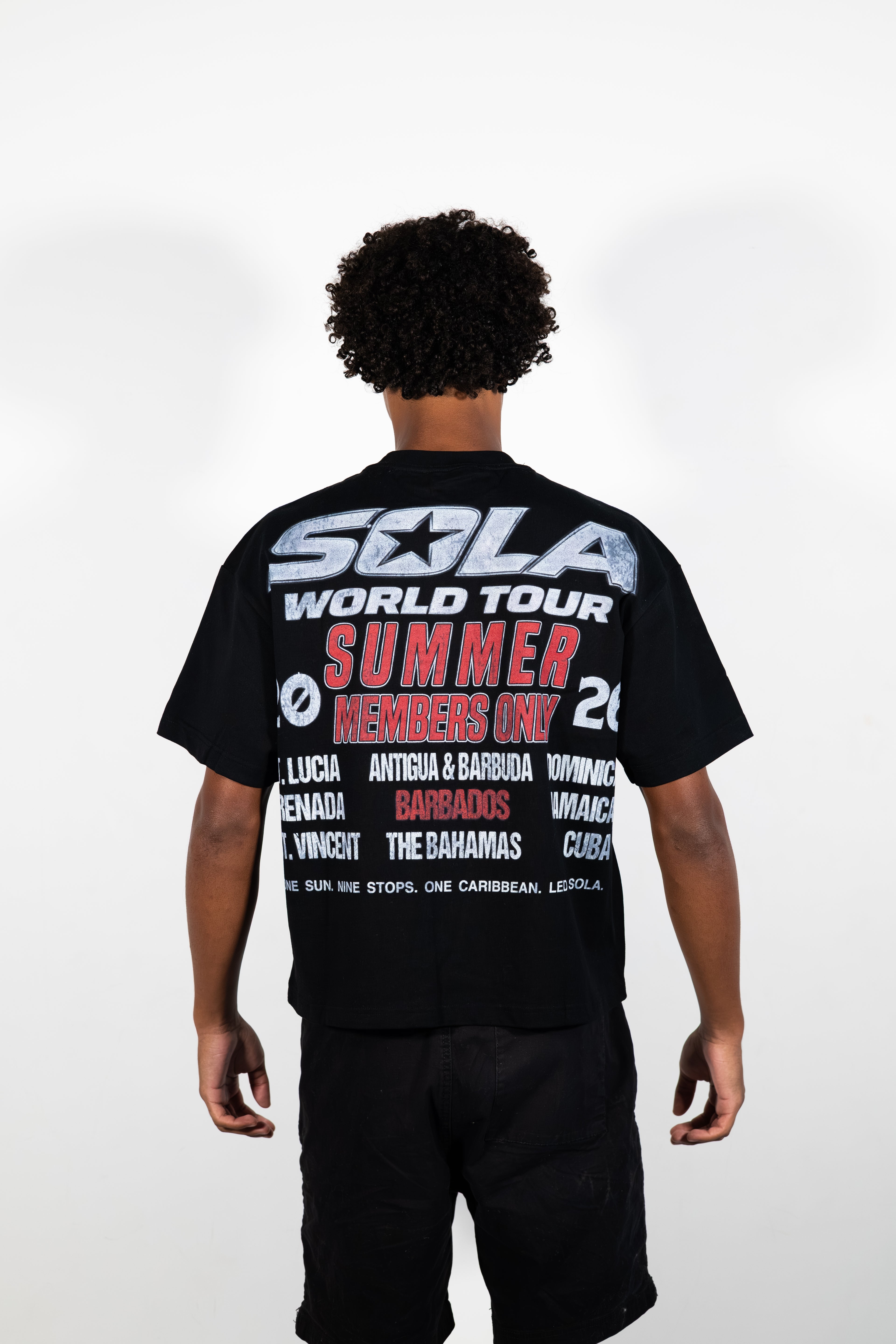 World Tour - Black Tee