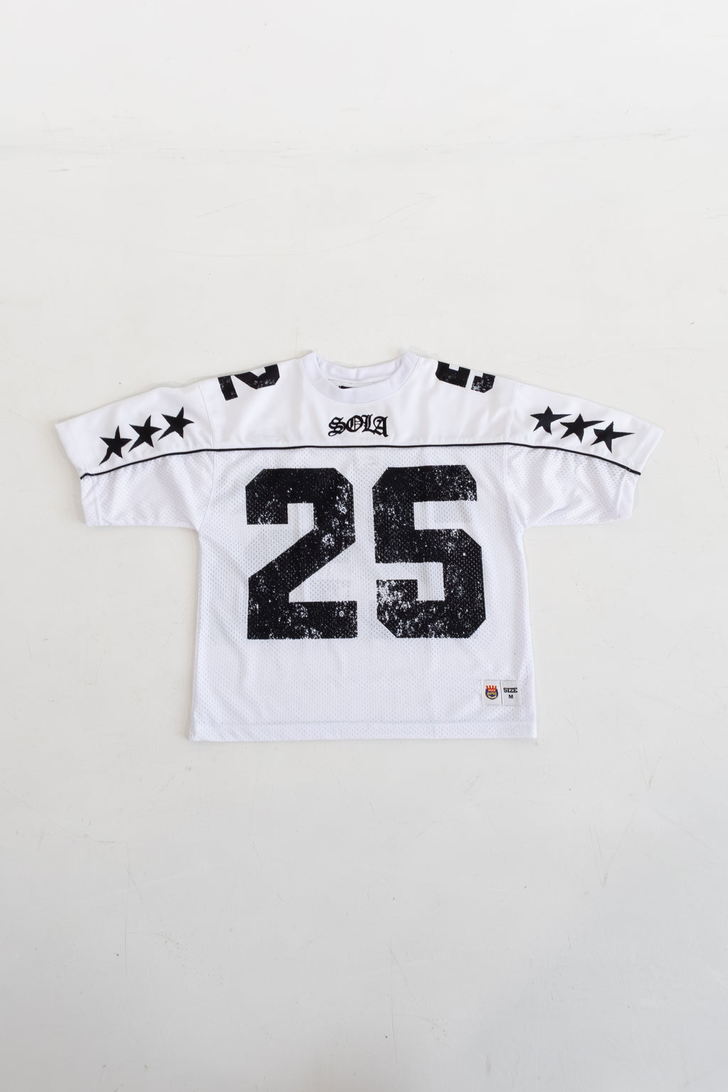 All Star - White Mesh Tee