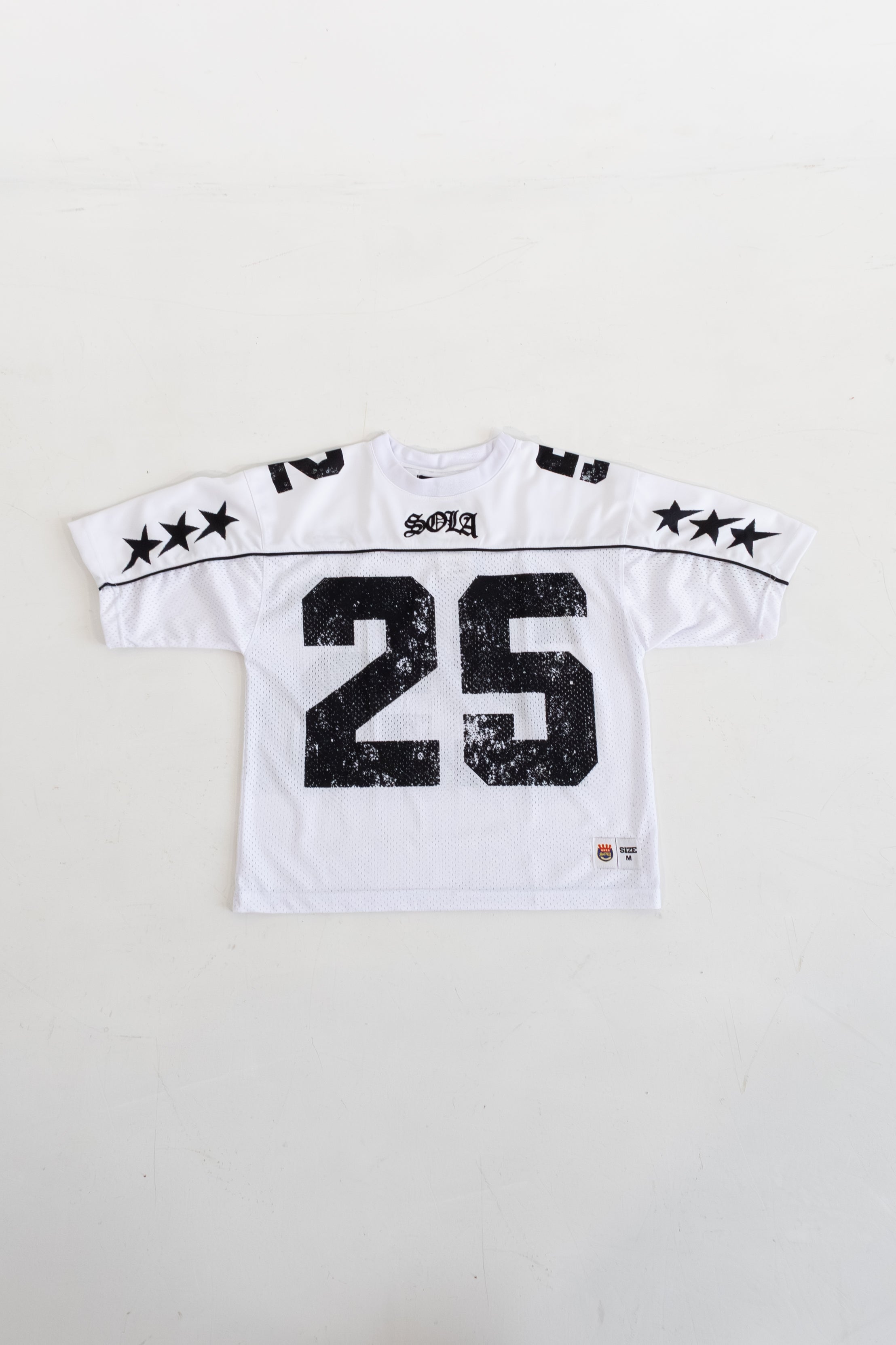 All Star - White Mesh Tee