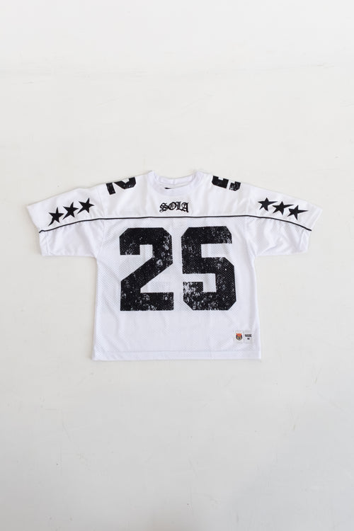 All Star - White Mesh Tee